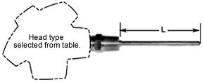 Terminal Head Connected RTD Assemblies 3 | Thermo Sensors