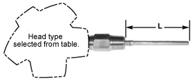 Terminal Head Connected RTD Assemblies 5 | Thermo Sensors