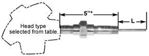 Terminal Head Connected RTD Assemblies 6 | Thermo Sensors