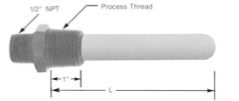 Ceramic Protecting Tubes - Primary/Secondary 1 | Thermo Sensors