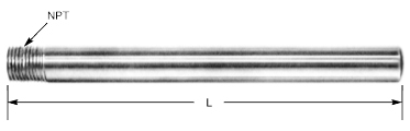 Metal Protecting Tubes/Tubes With Bushings 1 | Thermo Sensors